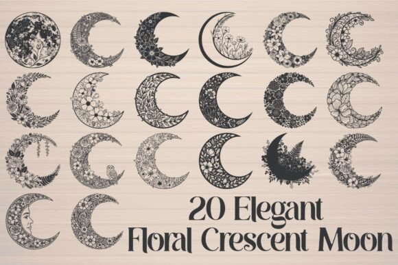 Elegant Floral Crescent Moon Review