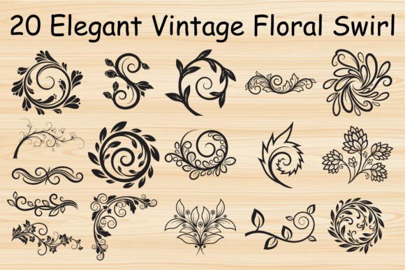 Elegant Vintage Floral Swirl: A Designer's Real-World Review