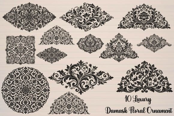 Luxury Damask Floral Ornament Review