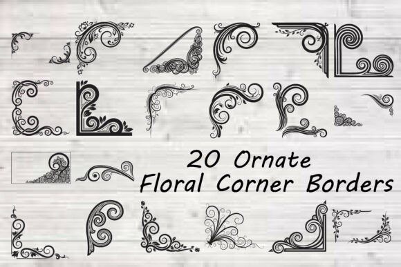 Ornate Floral Corner Borders: A Designer's Real-World Review