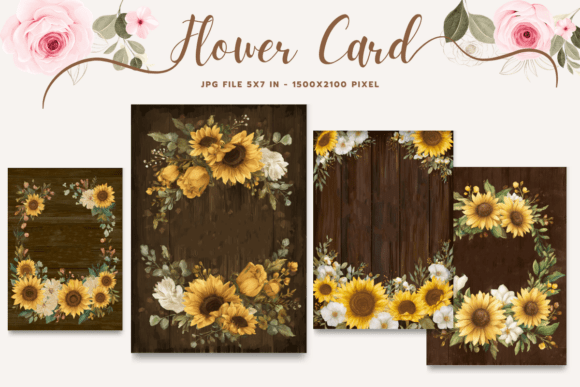 Reviewing Flower Card Floral Greeting Postcard_4 for Real Embroidery