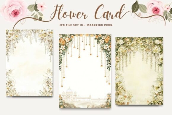 Reviewing Flower Card Floral Greeting Postcard_41 for Real Embroidery