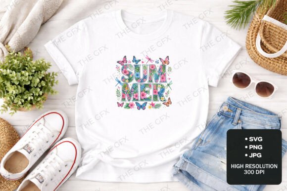 Summer Floral Butterfly SVG Design Review