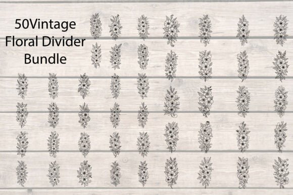 Vintage Floral Divider Bundle Review